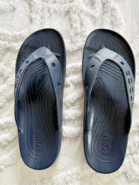 Crocs Kadee II Flip Flop Black Women's US 8